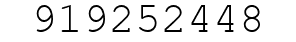 Number 919252448.