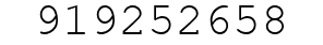 Number 919252658.