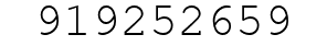 Number 919252659.
