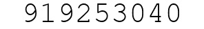 Number 919253040.