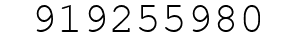 Number 919255980.