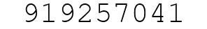Number 919257041.
