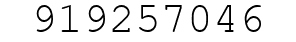 Number 919257046.