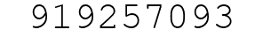 Number 919257093.