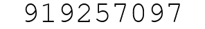 Number 919257097.
