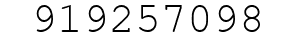 Number 919257098.