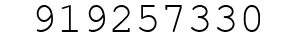 Number 919257330.