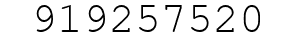 Number 919257520.