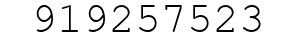 Number 919257523.