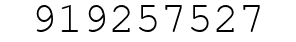 Number 919257527.
