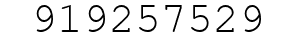 Number 919257529.