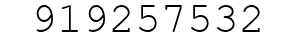 Number 919257532.