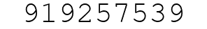 Number 919257539.