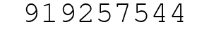 Number 919257544.