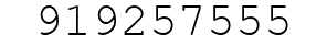 Number 919257555.