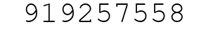 Number 919257558.