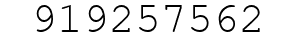 Number 919257562.
