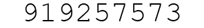Number 919257573.