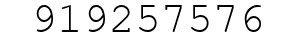 Number 919257576.