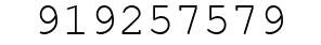 Number 919257579.