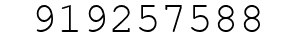 Number 919257588.