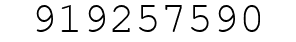 Number 919257590.