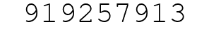 Number 919257913.