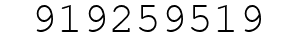 Number 919259519.