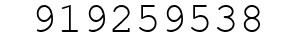 Number 919259538.