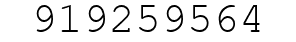 Number 919259564.