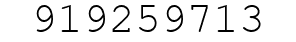 Number 919259713.