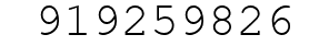 Number 919259826.