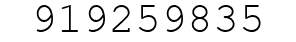 Number 919259835.