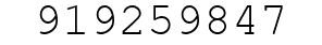 Number 919259847.
