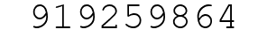 Number 919259864.