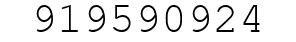 Number 919590924.