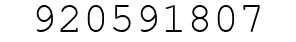 Number 920591807.