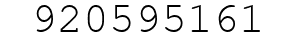 Number 920595161.