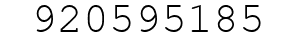 Number 920595185.