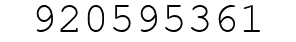 Number 920595361.