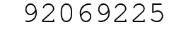 Number 92069225.