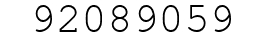 Number 92089059.