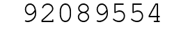 Number 92089554.