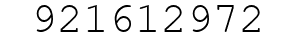 Number 921612972.