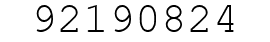 Number 92190824.