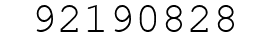 Number 92190828.