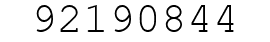 Number 92190844.