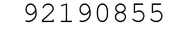 Number 92190855.