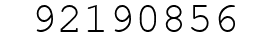 Number 92190856.