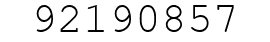 Number 92190857.